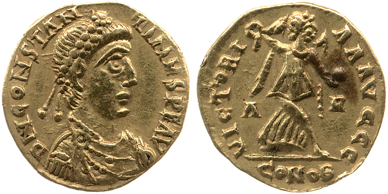 аверс RIC X Constantine III 1524