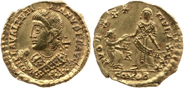 реверс RIC X Valentinian III 2044