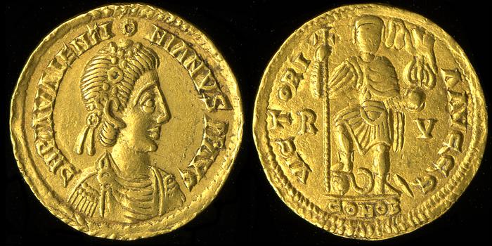реверс RIC X Visigoths 3714