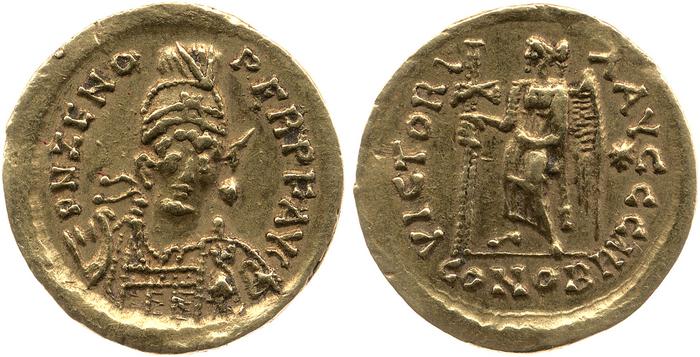 RIC X Zeno (West) 3634, реверс, bm