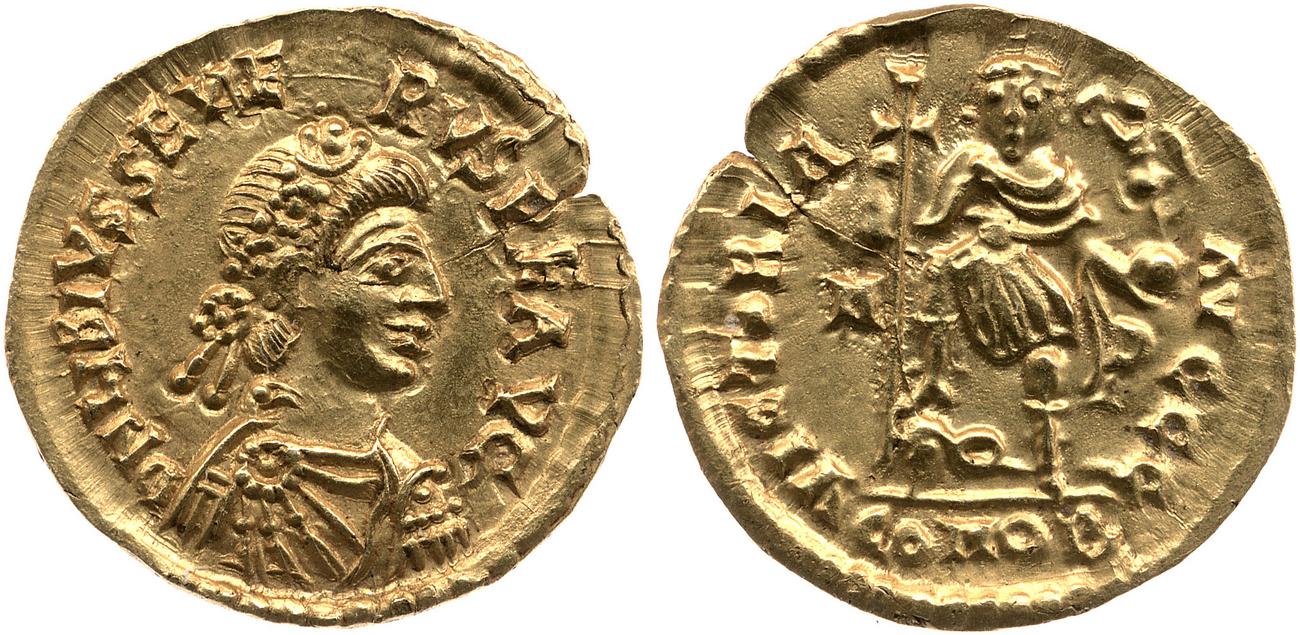 аверс RIC X Libius Severus 2721