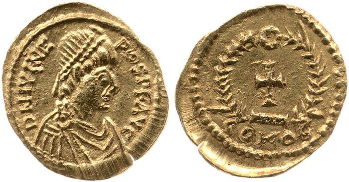 RIC X Julius Nepos 3214, реверс, bm
