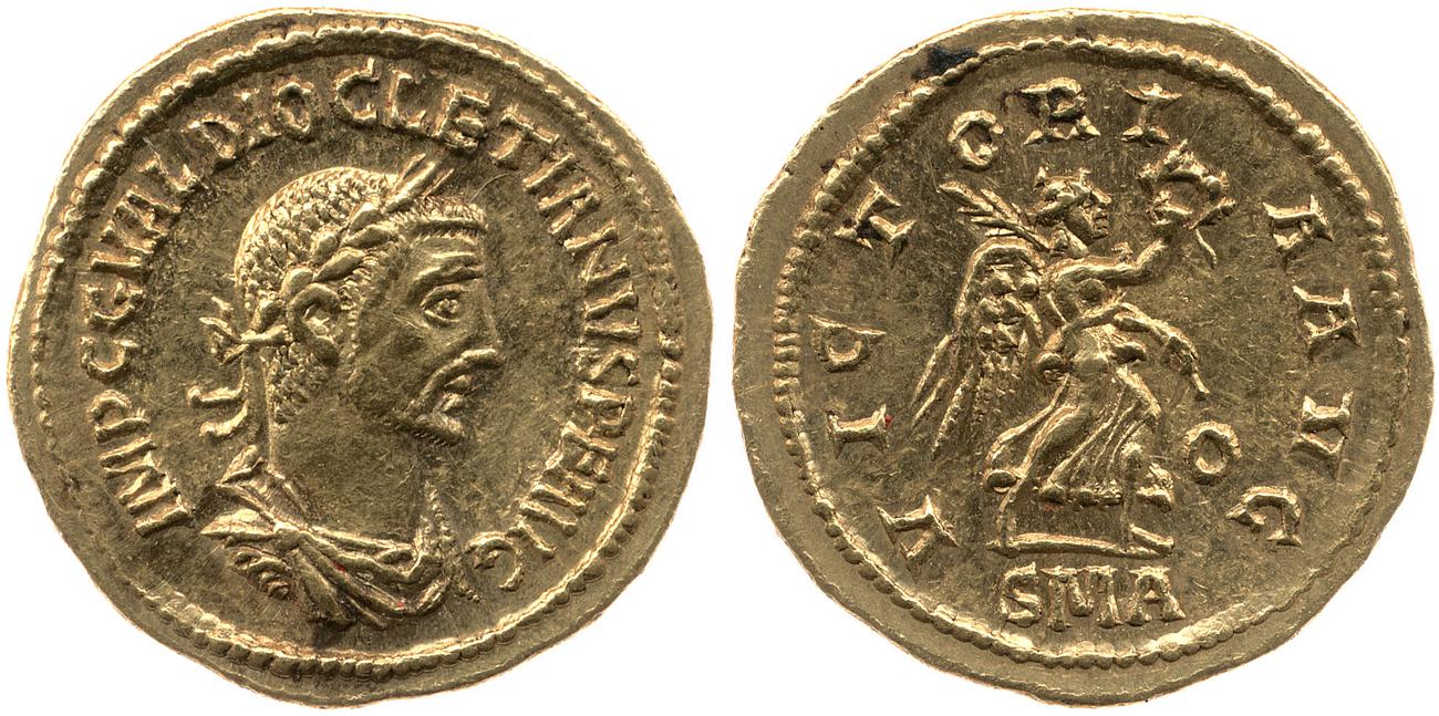 аверс RIC V Diocletian 320
