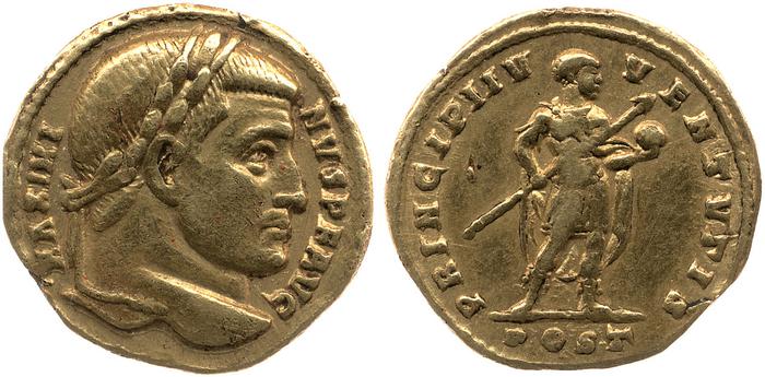 реверс RIC VI Ostia 68