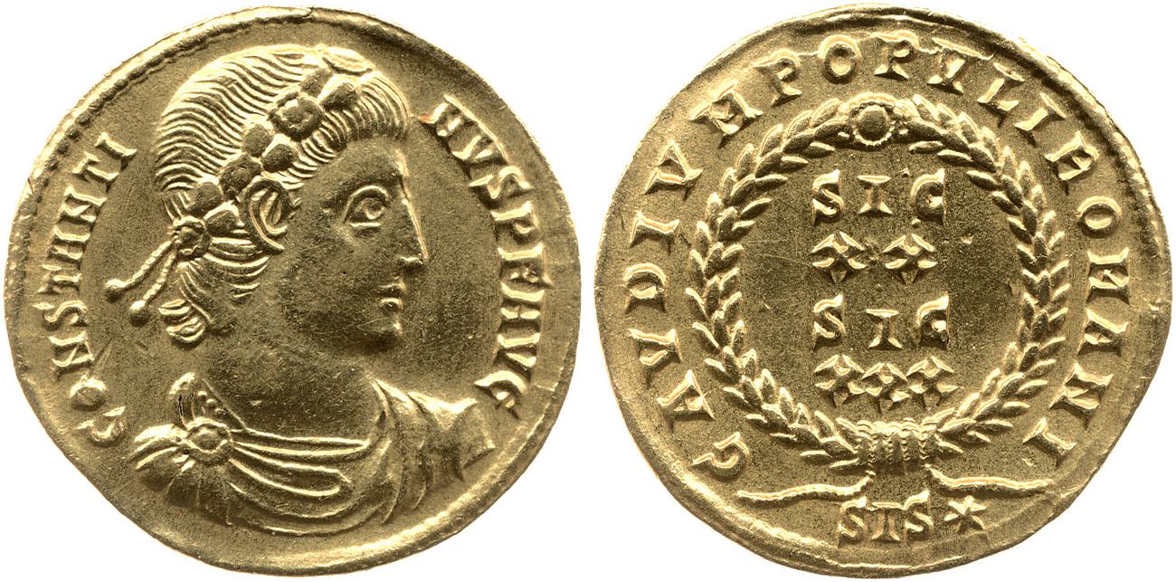 аверс RIC VIII Siscia 20