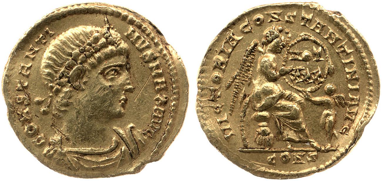 аверс RIC VII Constantinople 117