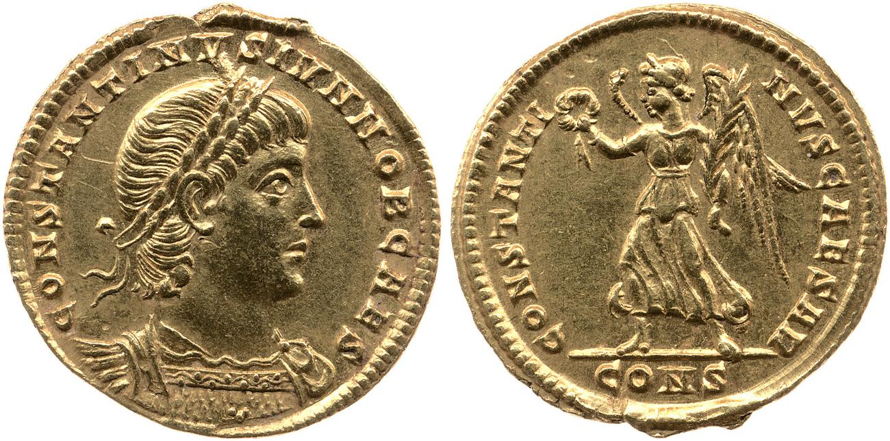RIC VII Constantinople 94, аверс, bm