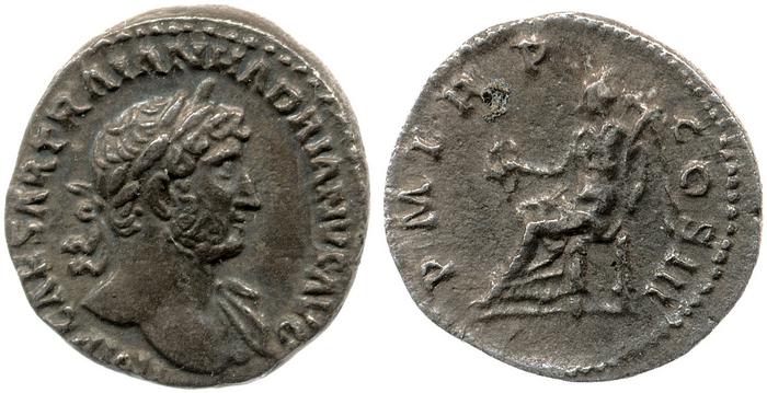 реверс RIC II, Part 3 (second edition) Hadrian 338