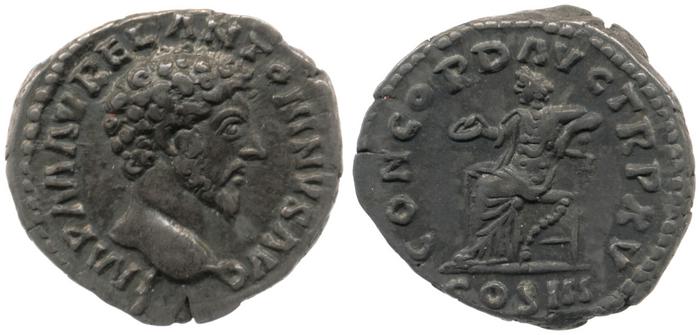 RIC III Marcus Aurelius 2, реверс, Британский музей