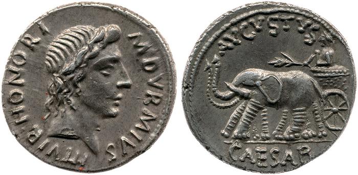 RIC I (second edition) Augustus 311, reverse, bm