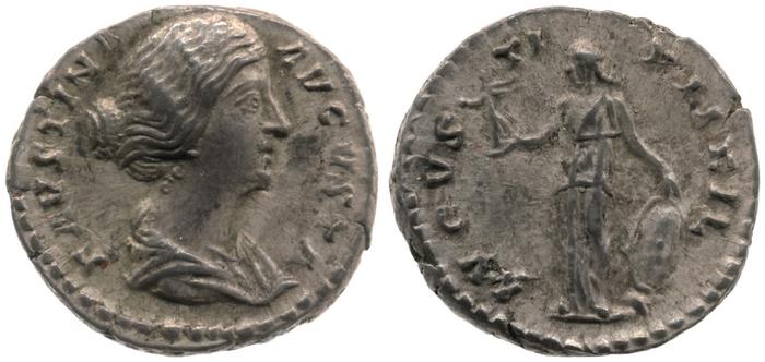 RIC III Antoninus Pius 495A, реверс, bm