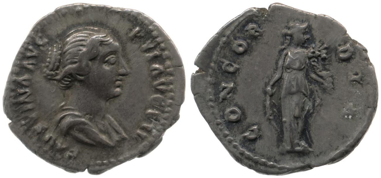 RIC III Antoninus Pius 500b, аверс, Британский музей
