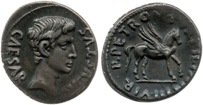 RIC I (second edition) Augustus 297, реверс, bm