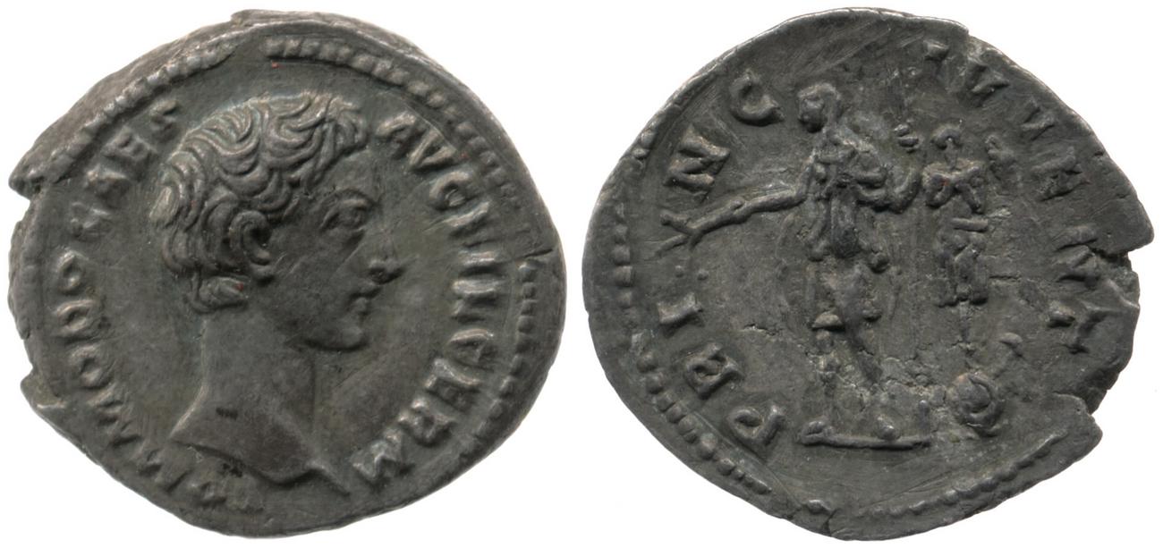 аверс RIC III Marcus Aurelius 603