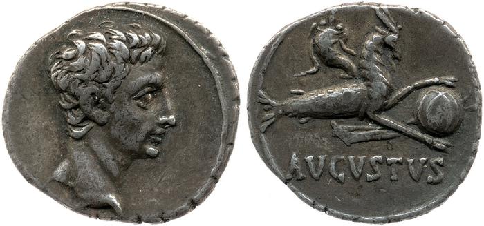 RIC I (second edition) Augustus 126, реверс, bm