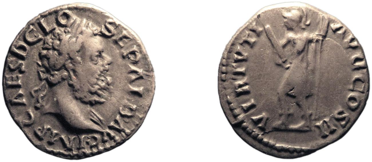 RIC IV Clodius Albinus 48A, аверс, Британский музей