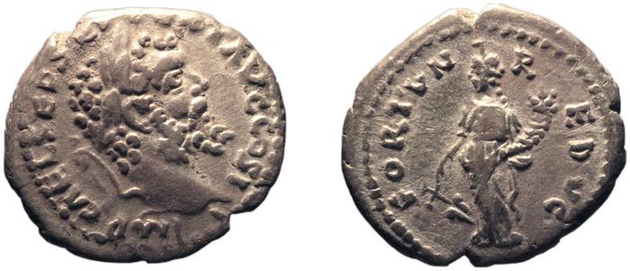 RIC IV Septimius Severus 377, реверс, bm