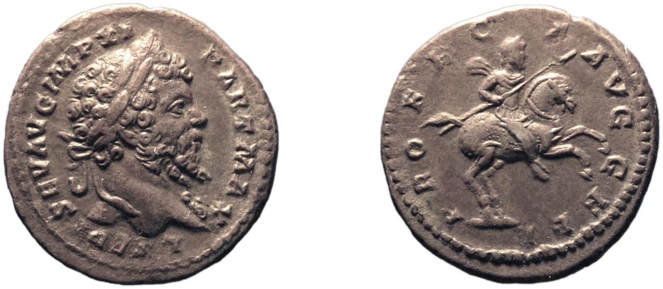RIC IV Septimius Severus 138, аверс, bm