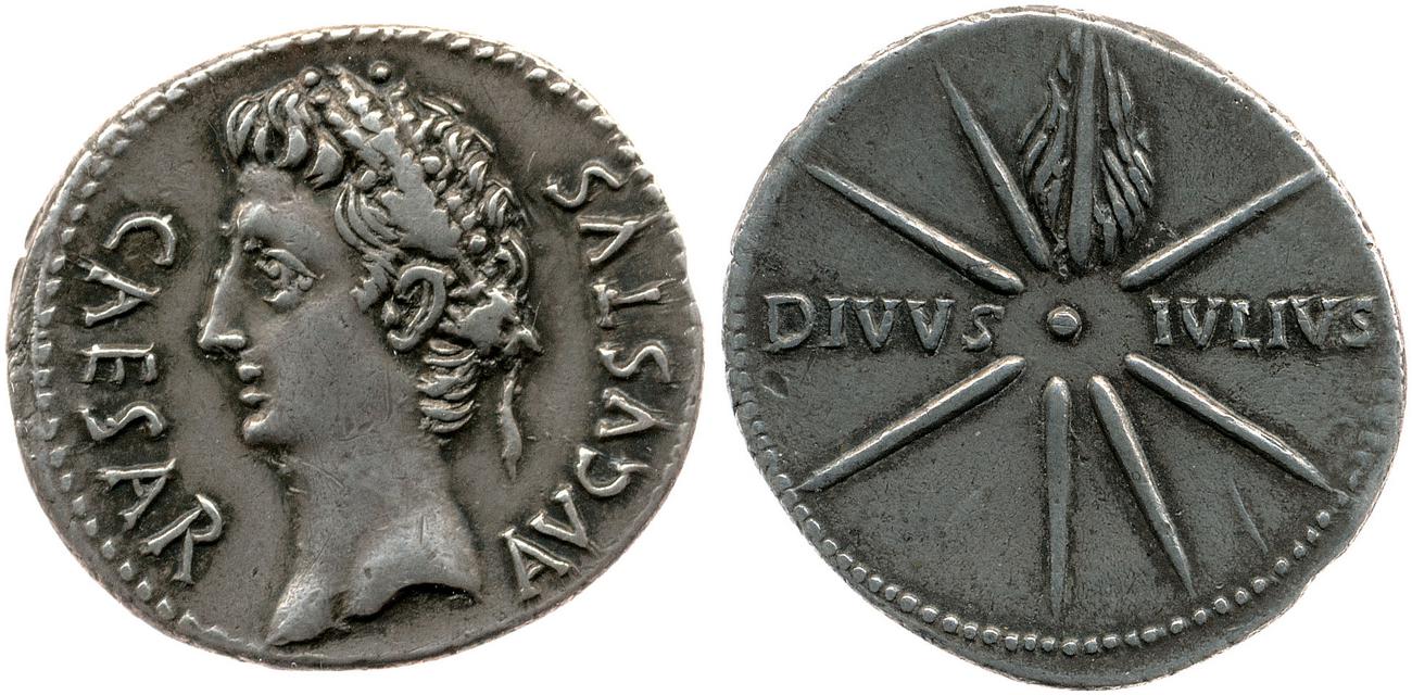 RIC I (second edition) Augustus 37B, аверс, bm