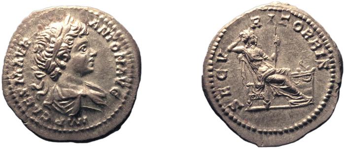 reverse RIC IV Caracalla 22A