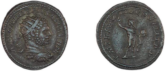 реверс RIC IV Caracalla 264C