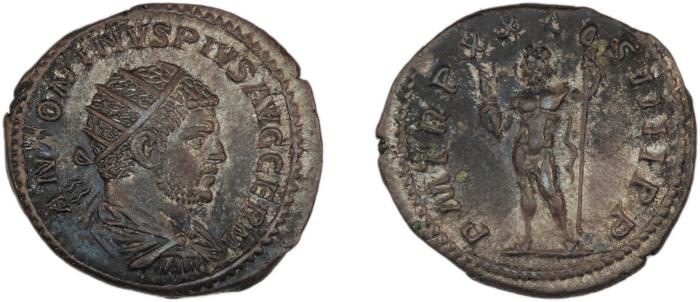 RIC IV Caracalla 285D, реверс, bm