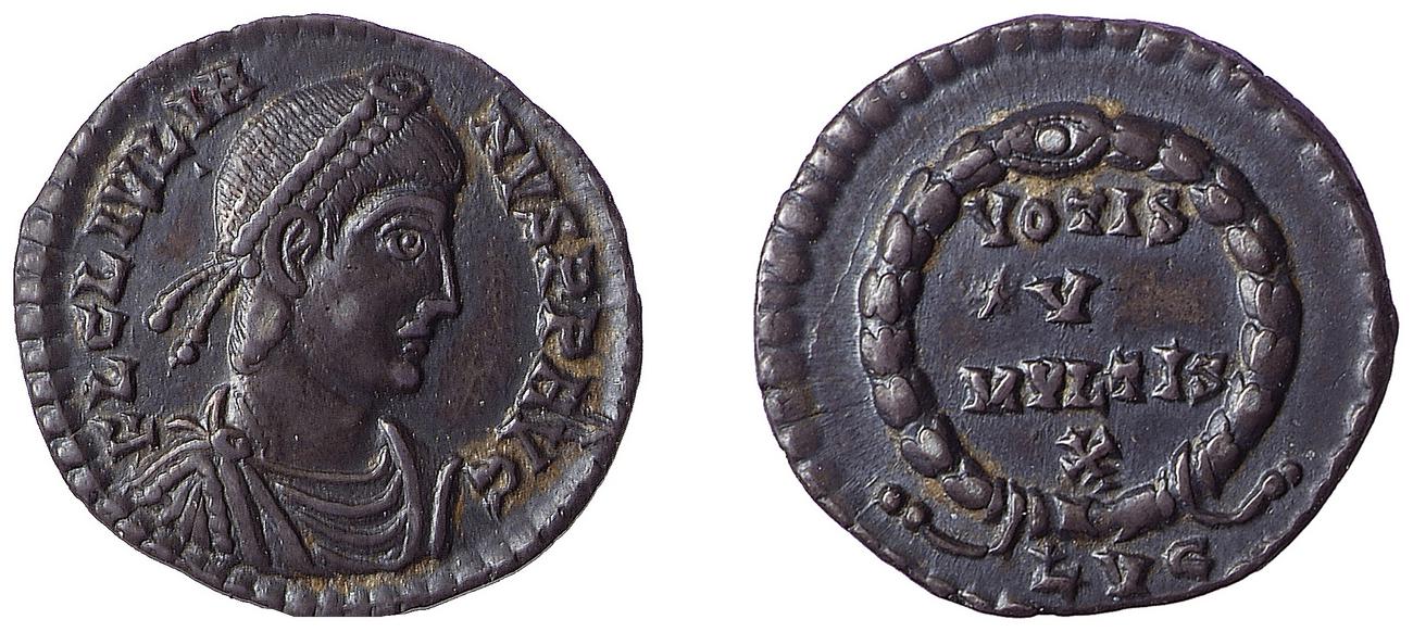 аверс RIC VIII Lugdunum 218