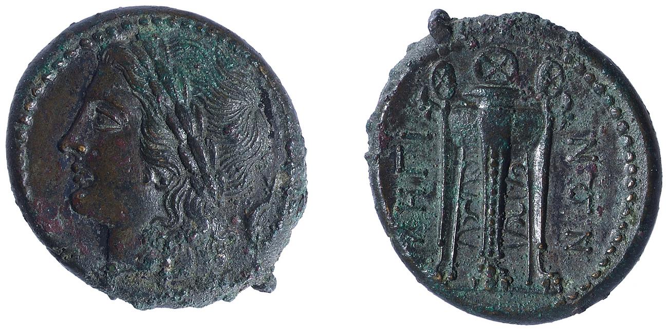 RIC II, Part 3 (second edition) Hadrian 2607, аверс, Британский музей