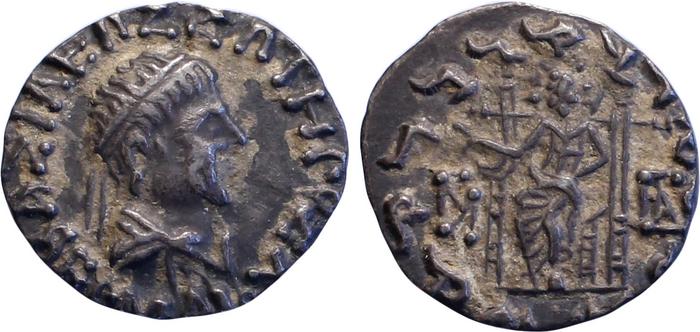 аверс Bactrian and Indo-Greek Coinage Hermaeus 11.13