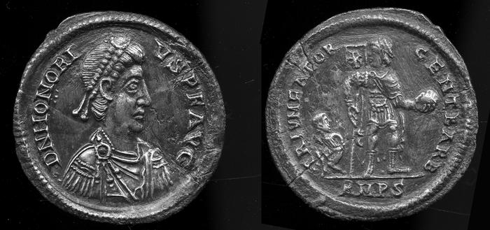 реверс RIC X Honorius 1261