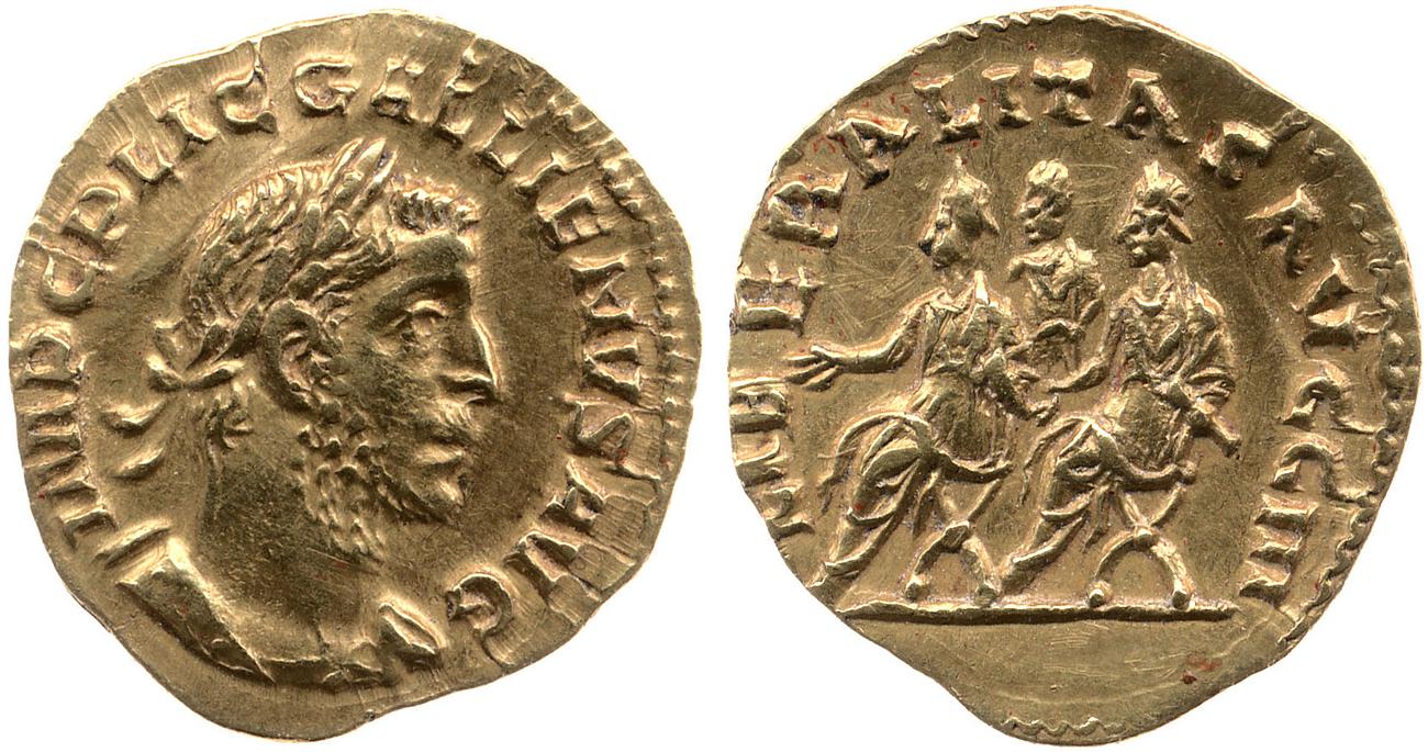 obverse RIC V Gallienus (joint reign) 84