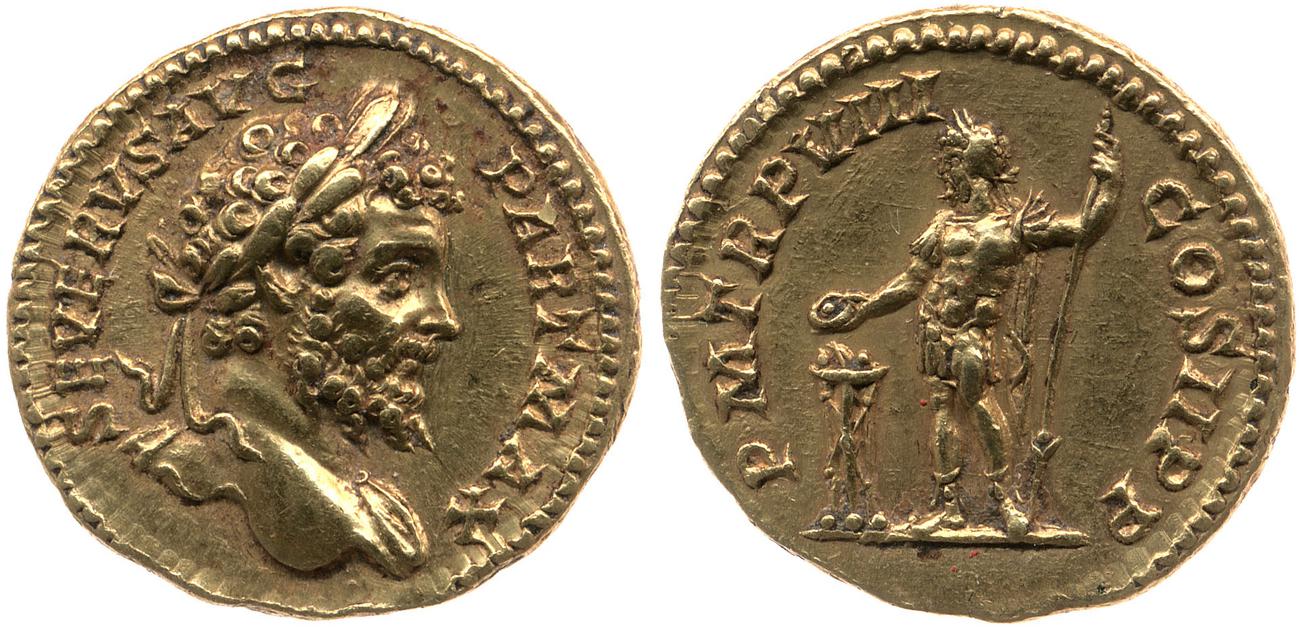 obverse RIC IV Septimius Severus 151