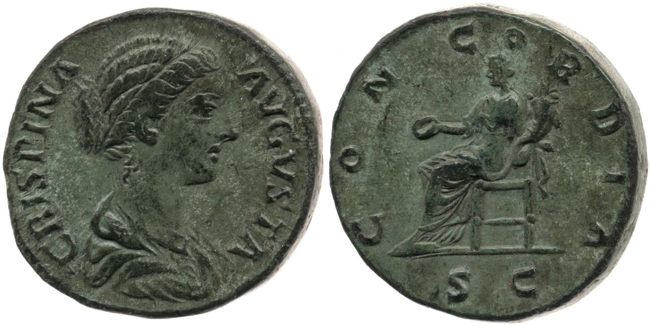 аверс RIC III Commodus 665