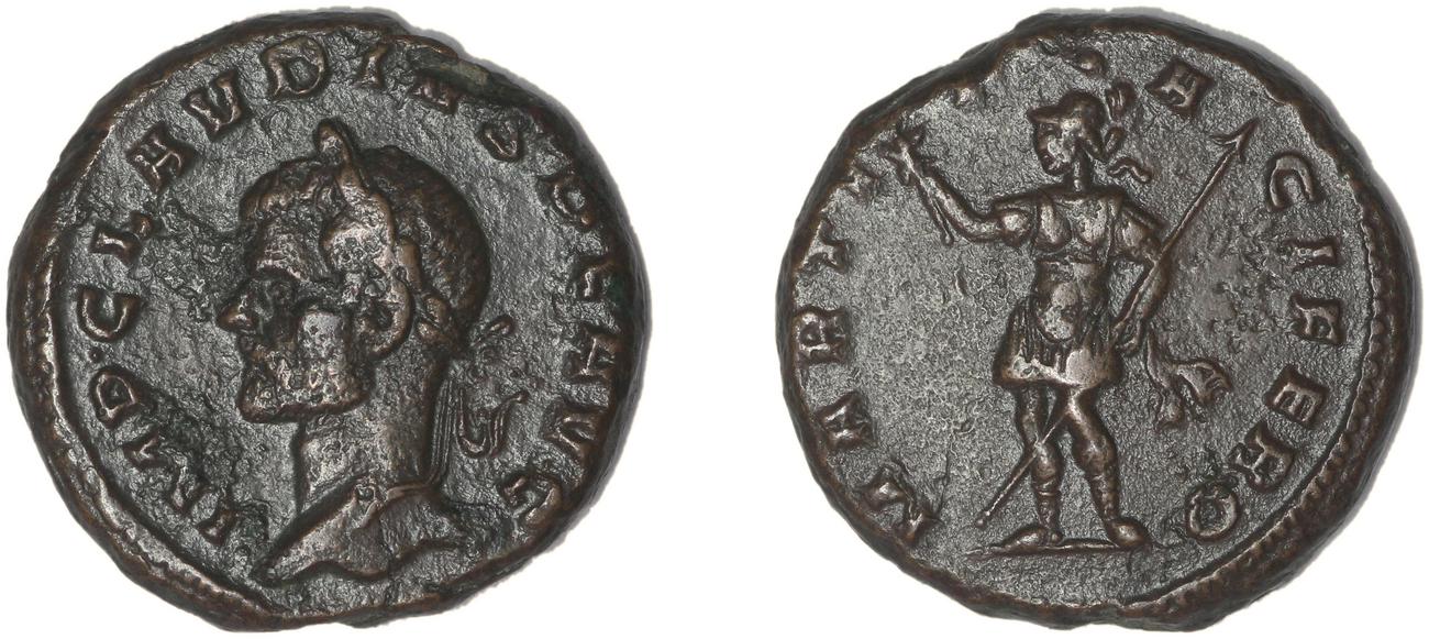 аверс RIC V Claudius Gothicus 128