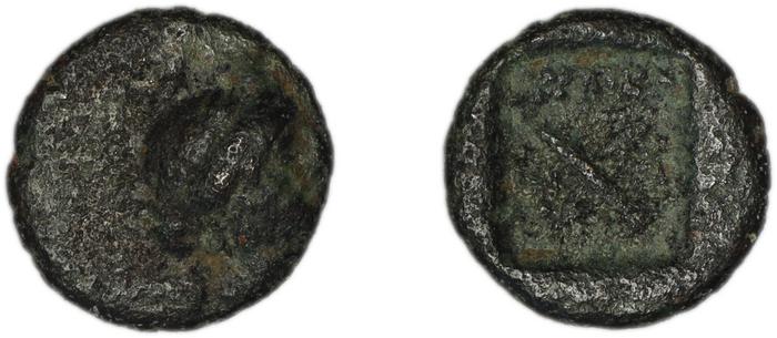 Lycian League Xanthus Troxell 1982 3.6, реверс, bm
