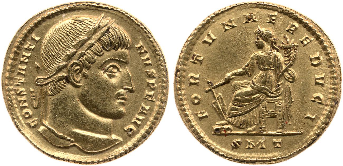 аверс RIC VII Ticinum 51