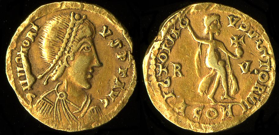 RIC X Visigoths 3707, аверс, bm