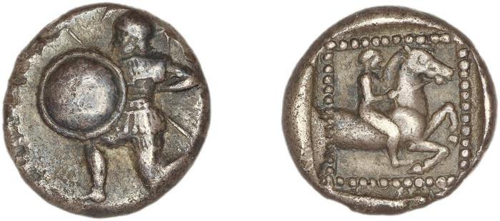 Methymna Franke 1975 4, реверс, bm