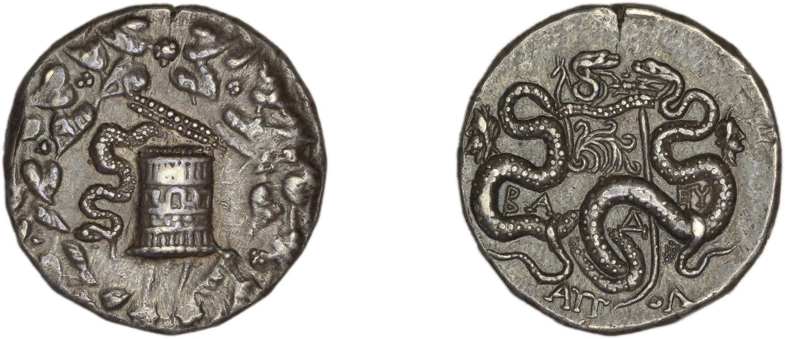 аверс Aristonicus Apollonis Kleiner and Noe 1977 3