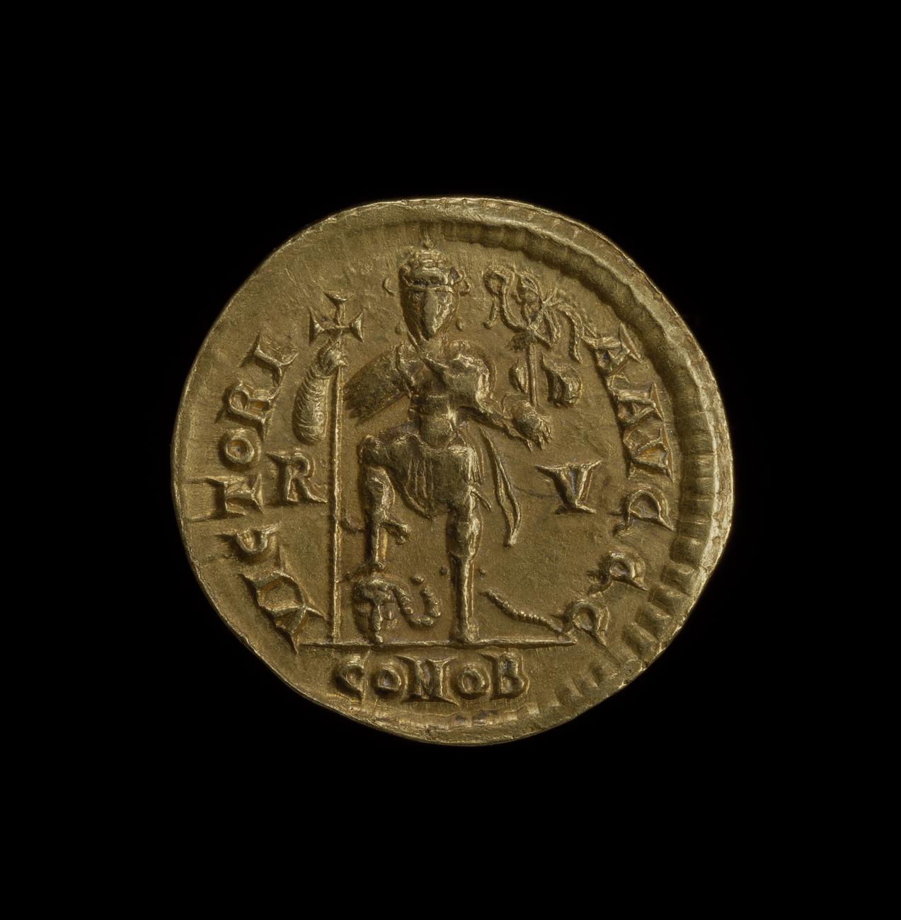 аверс RIC X Valentinian III 2010