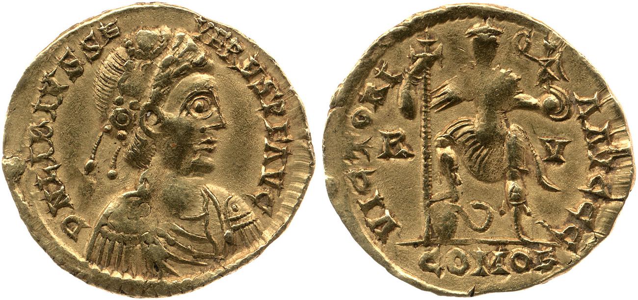 аверс RIC X Libius Severus 2719