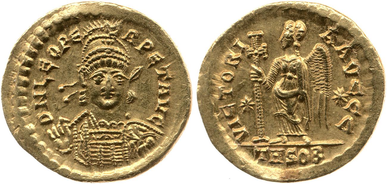 аверс RIC X Leo I (East) 618