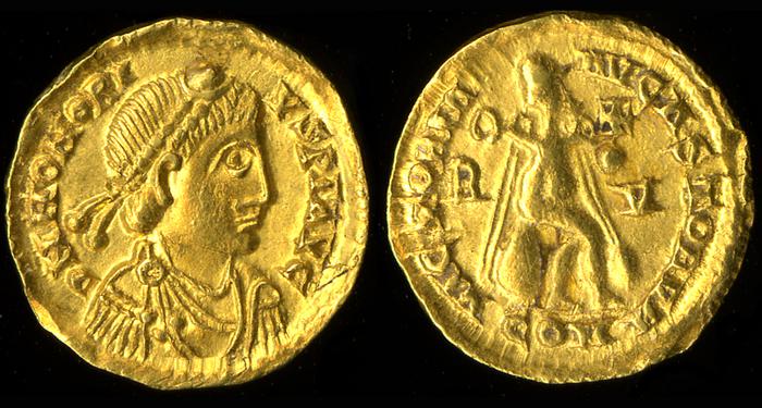 реверс RIC X Visigoths 3707