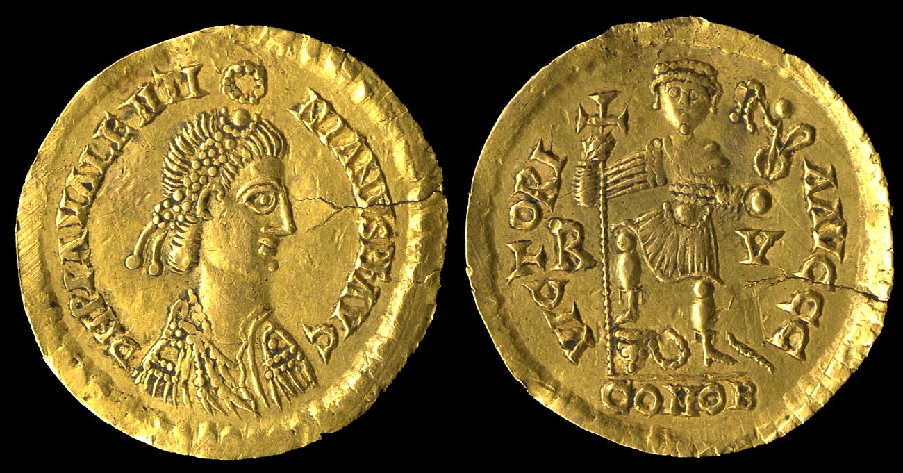 RIC X Visigoths 3713, аверс, bm