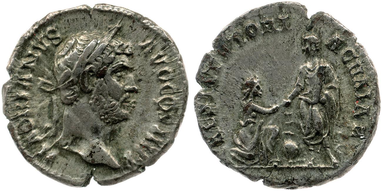 obverse RIC II, Part 3 (second edition) Hadrian 1566
