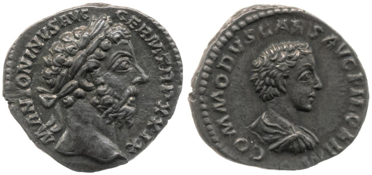 аверс RIC III Marcus Aurelius 336A