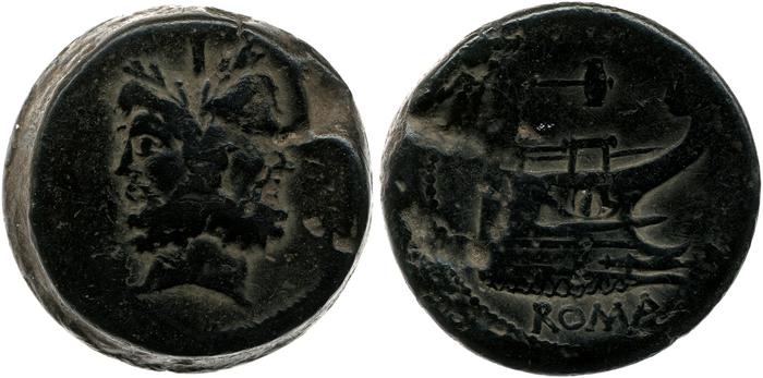 RRC 335/4, реверс, Британский музей