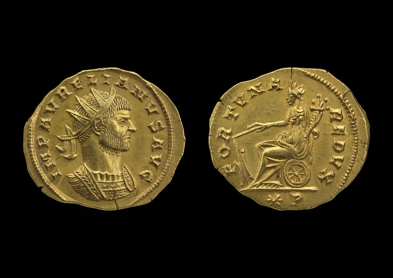аверс RIC V Aurelian 91