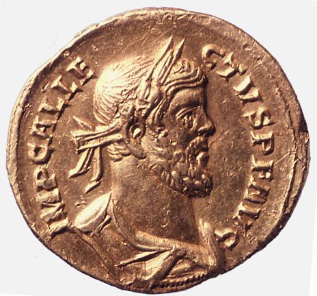 аверс RIC V Allectus 4