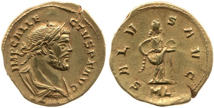 реверс RIC V Allectus 9